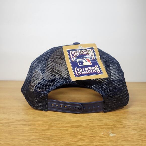 Vintage Los Angeles Anaheim Angels Hat Cap White Red Blue Snapback Foam Mens - Picture 4 of 10